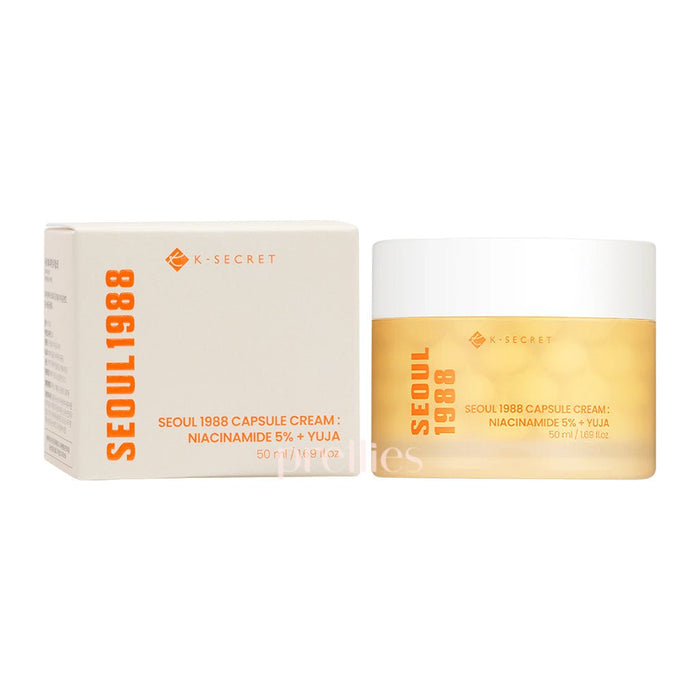 K-secret Eye Cream Capsule Cream : Niacinamide 5% + Yuja 50ml