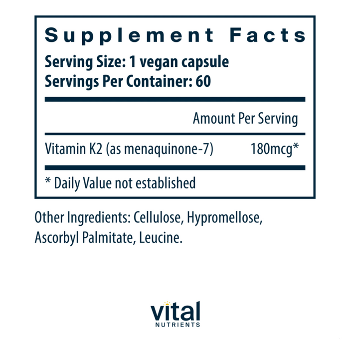 K2-7 by Vital Nutrients