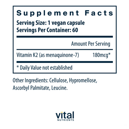 K2-7 by Vital Nutrients