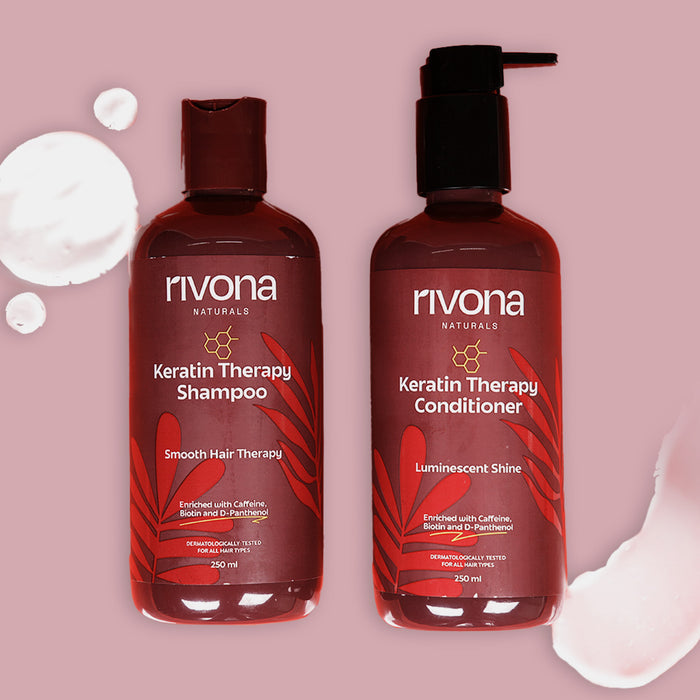 Keratin Hair Therapy Duo - Shampoo and Conditioner set