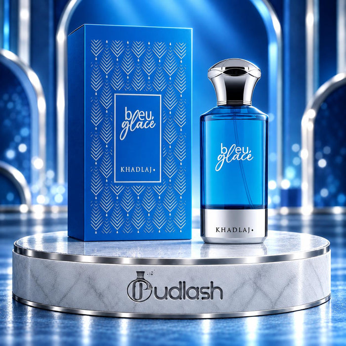 Khadlaj | Bleu Glace | Eau De Parfum | 100 ML | Men's Fragrance | Bergamot - Lavender & Oakmoss Notes