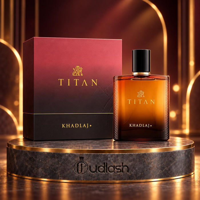 Khadlaj | Titan | Eau De Parfum | 100 ML | Unisex Fragrance | Mandarin - Lavender & Vanilla Notes