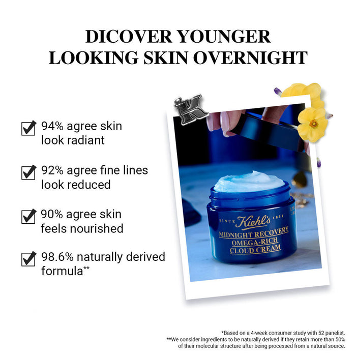 Kiehl's Midnight Recovery Omega-Rich Cloud Night Cream