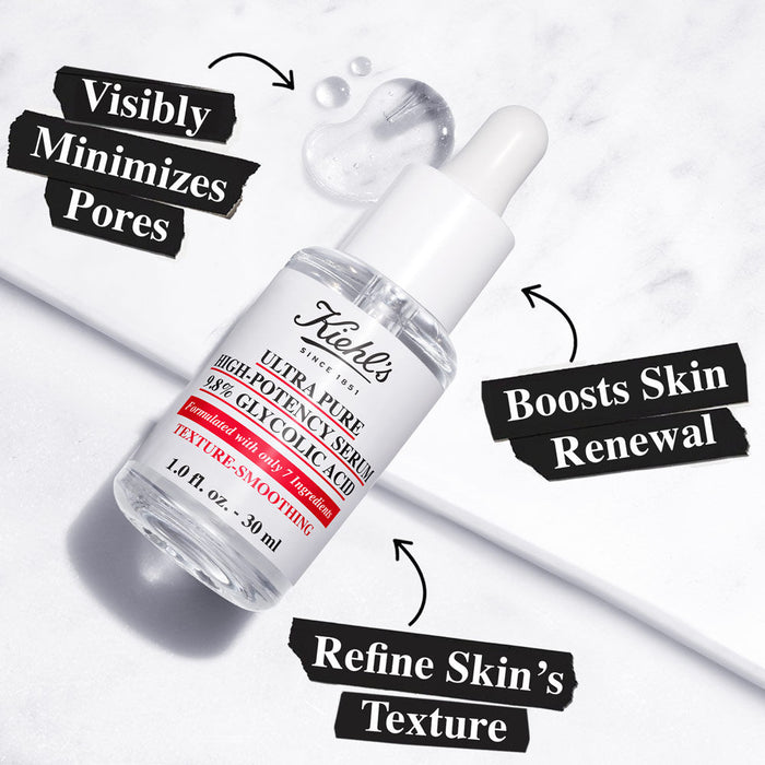 Kiehl's Ultra Pure High-Potency Serum with 9.8% Glycolic Acid