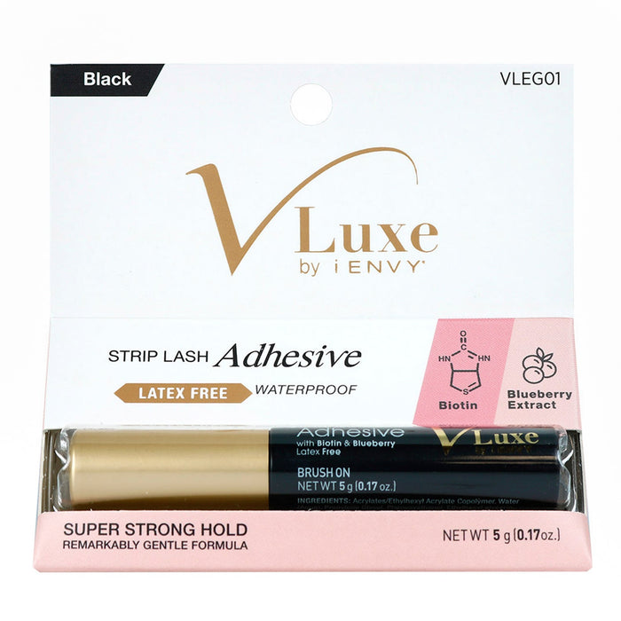 KISS i-ENVY V-Luxe Strip Lash Adhesive - ikatehouse