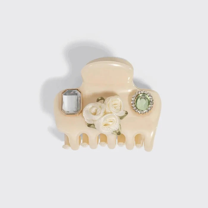 Kitschpop™️ Cloud Clip Vintage - Pearlized Cream 7 pcs Set