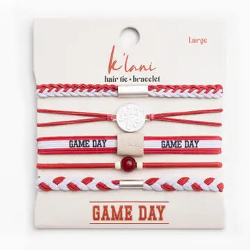 K'Lani Game Day Hair Tie Bracelets