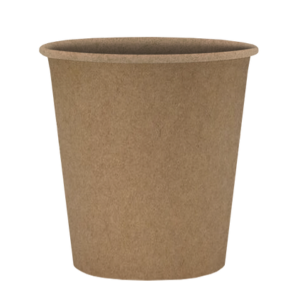 Dispo Soup Containers 26oz / No Lids / 500 Containers Kraft Heavy Duty Containers
