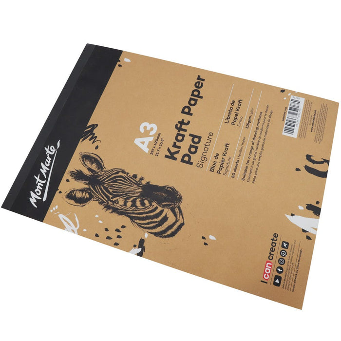 Kraft Paper Pad Signature A3 50 Sheets