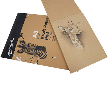 Kraft Paper Pad Signature A3 50 Sheets