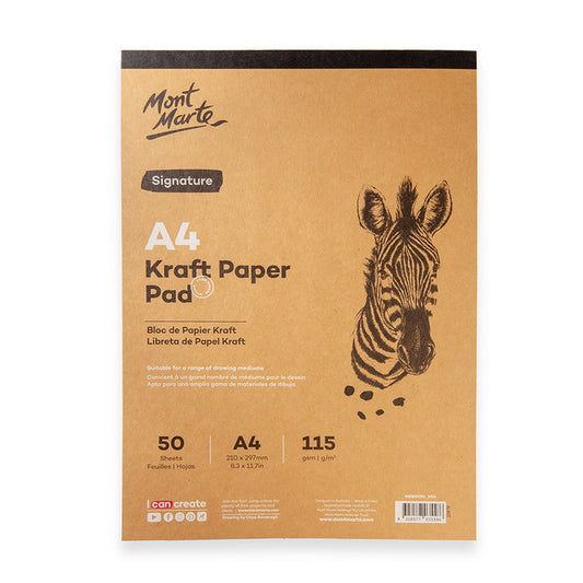 Kraft Paper Pad Signature A4 50 Sheets