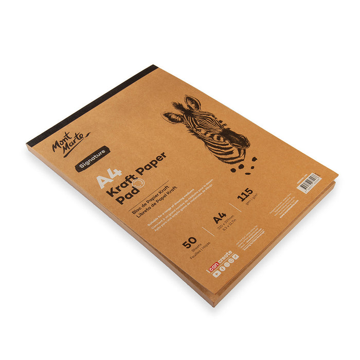 Kraft Paper Pad Signature A4 50 Sheets