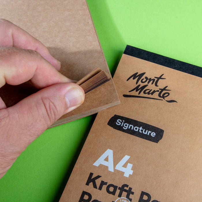 Kraft Paper Pad Signature A4 50 Sheets