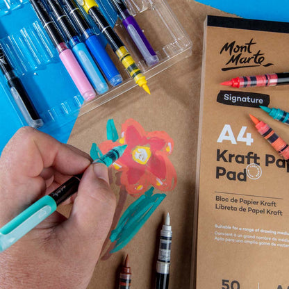 Kraft Paper Pad Signature A4 50 Sheets