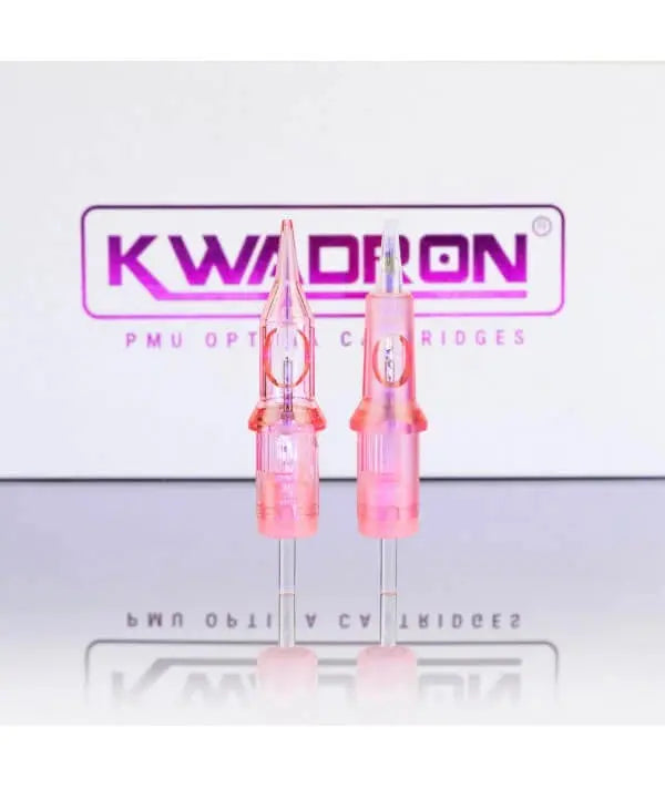 Kwadron Optima PMU Cartridges 20/01 RLLT Round Liner Long Taper Box of 20 Supreme Permanent