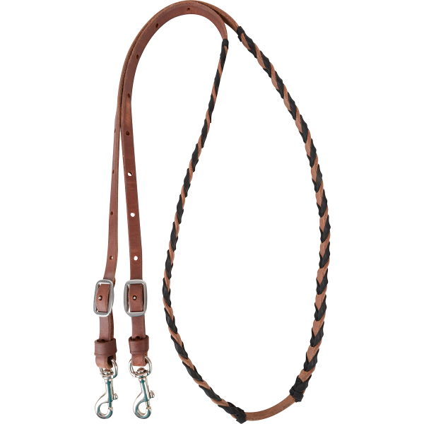Laced Barrel Reins