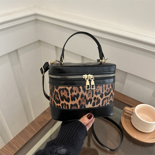 Ladies' Fashion Patchwork Single Shoulder Crossbody Small Square Bag
