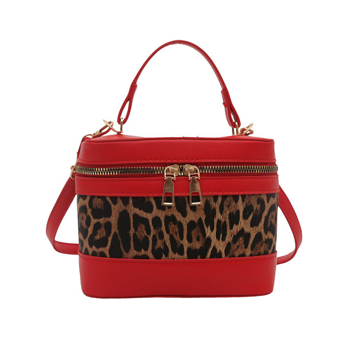 Ladies' Fashion Patchwork Single Shoulder Crossbody Small Square Bag
