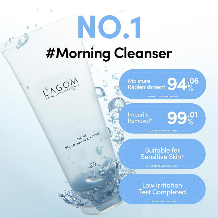 LAGOM Cellup Gel To Water Cleanser 170 mL