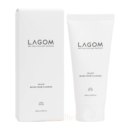 LAGOM Cellup Micro Foam Cleanser 120ml - Pretties.com.hk