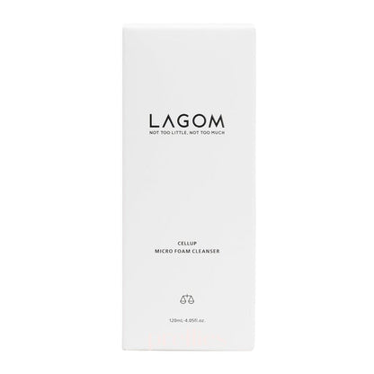 LAGOM Cellup Micro Foam Cleanser 120ml - Pretties.com.hk