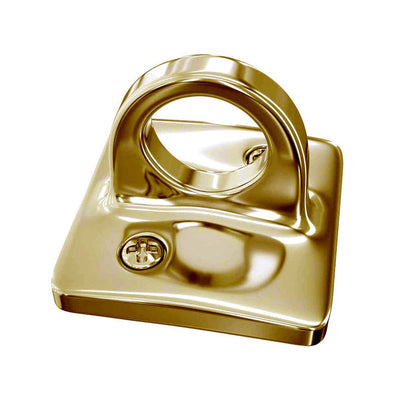 Large Loop (Dual Rope) Wall Plate Receiver for Hanging Ropes - Montour Line - Crowd Control Warehouse