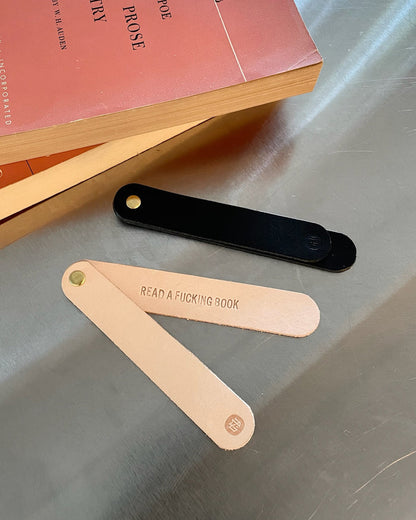 LEATHER BOOKMARK