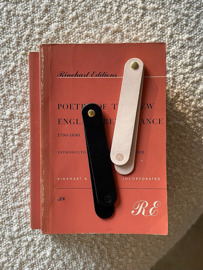 LEATHER BOOKMARK
