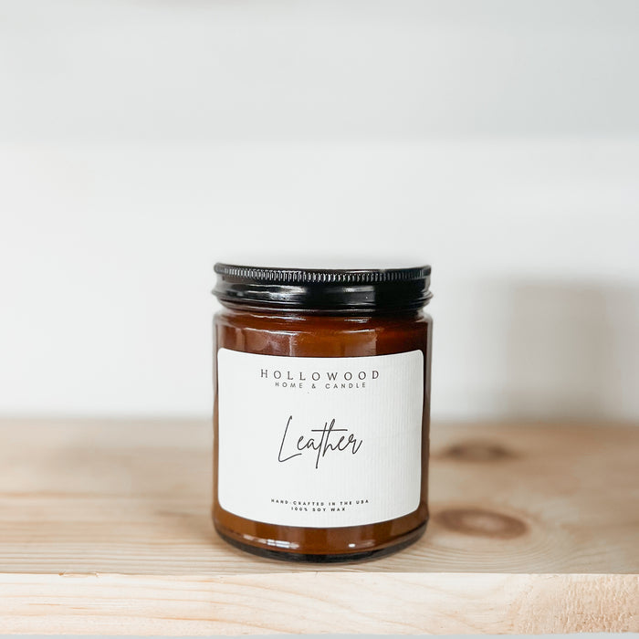 LEATHER | CANDLE BAR CANDLE
