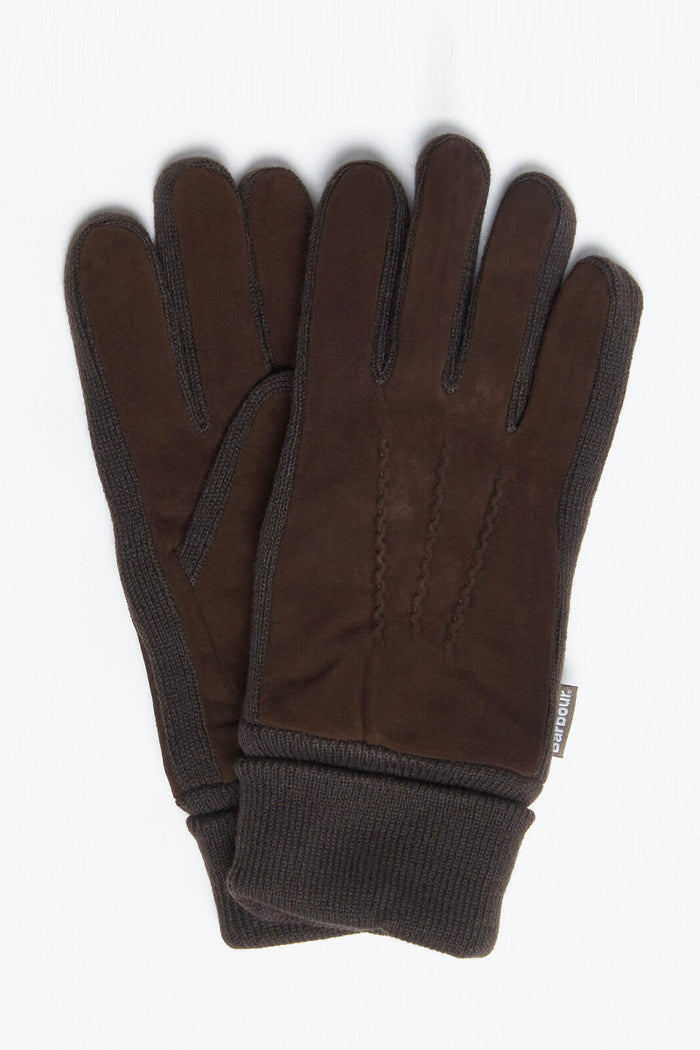 Leather Utility Gloves Brown/olive