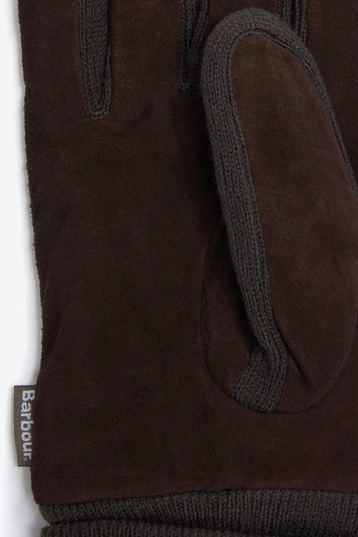 Leather Utility Gloves Brown/olive