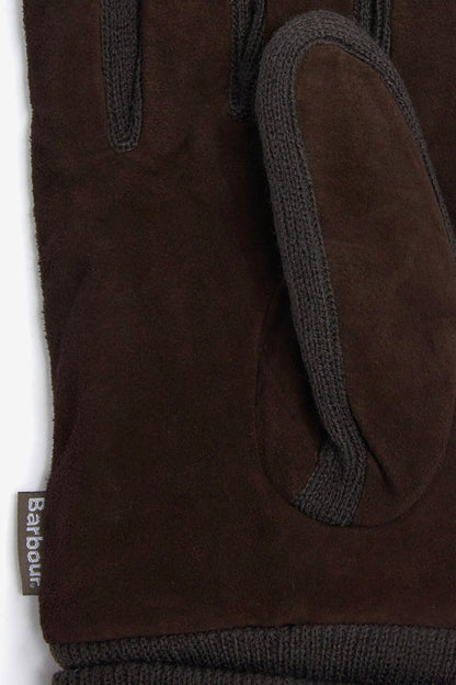 Leather Utility Gloves Brown/olive