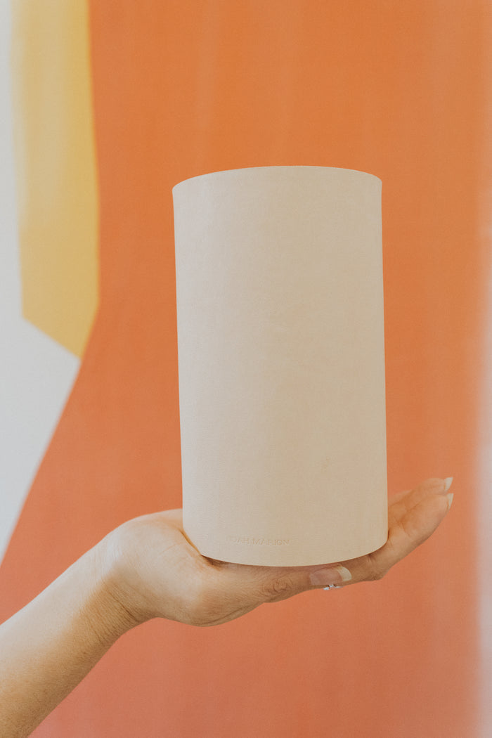 Leather Vase