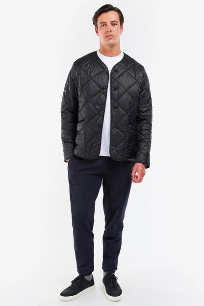 Liddesdale Cardigan Quilted Jacket Black