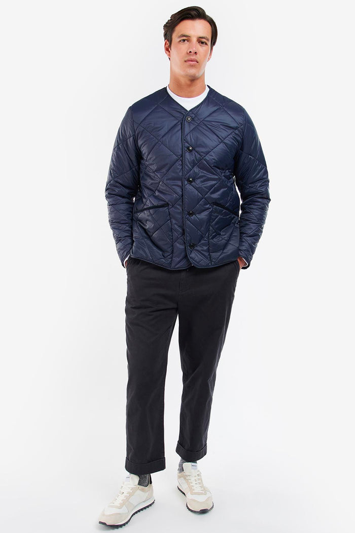 Liddesdale Cardigan Quilted Jacket Navy