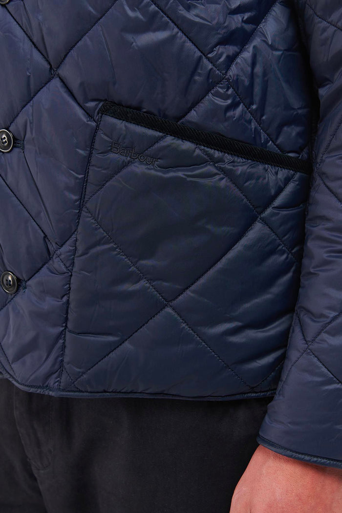 Liddesdale Cardigan Quilted Jacket Navy