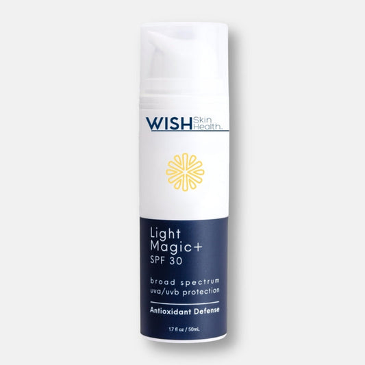 Shine-reducing SPF moisturizer&nbsp;helps combat skin aging while minimizing damage from UV rays. Light-weight, emollient daily moisturizer protects with Broad Spectrum SPF 30.

Vitamins C+E and Japanese Green Tea, rich in polyphenols offer additional antioxidant protection. Calendula, Licorice Root and Ginseng support&nbsp;the skin’s natural microbiome&nbsp;to&nbsp;improve and calm the skin.

Sodium Hyaluronate (Hyaluronic Acid) provides light weight moisture to keep skin hydrated and balanced.