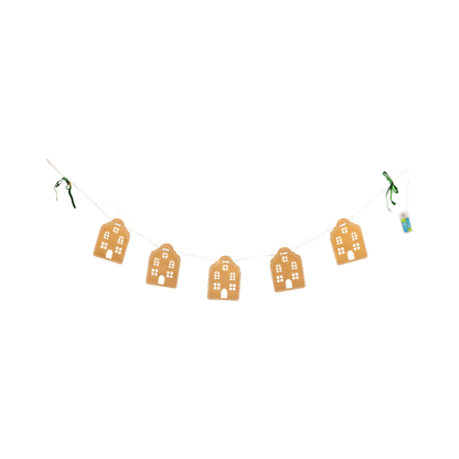 Light Up House Christmas Banner 5ft