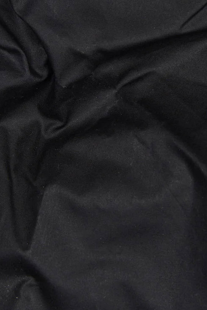 LIGHTWEIGHT WAX HOOD BLACK