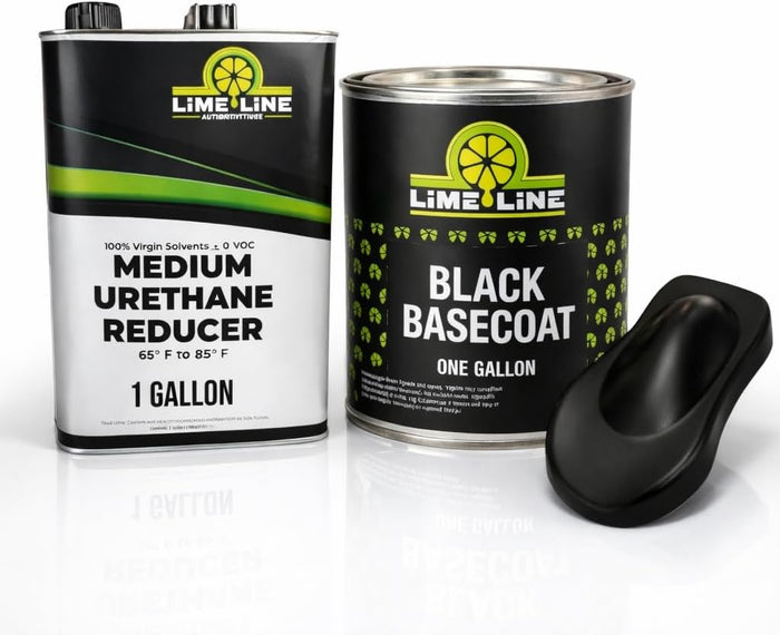 LiME LiNE Automotive Basecoat 1 Gallon Combo - Mix 1:1 with Urethane Reducer - Must be Clearcoated