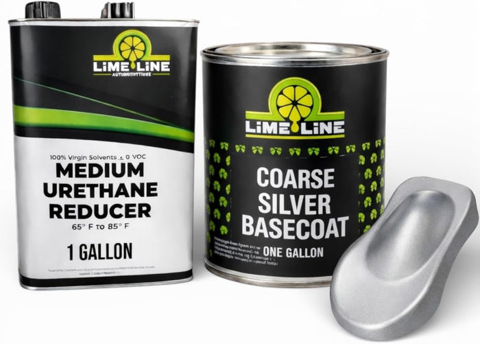LiME LiNE Automotive Basecoat 1 Gallon Combo - Mix 1:1 with Urethane Reducer - Must be Clearcoated