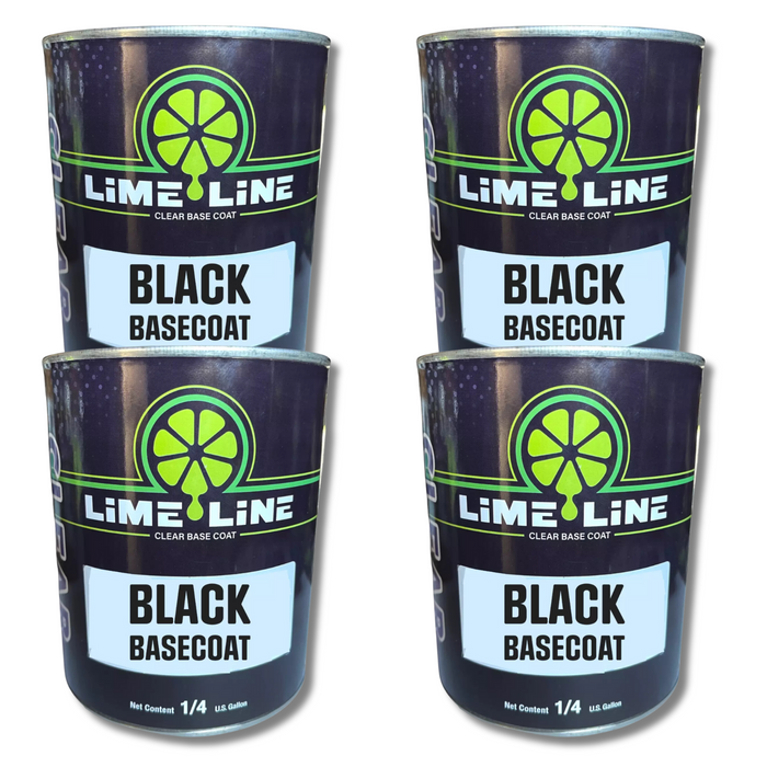 LiME LiNE Black basecoat 1 Quart / 1 Gallon