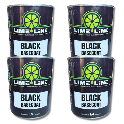 LiME LiNE Black basecoat 1 Quart / 1 Gallon
