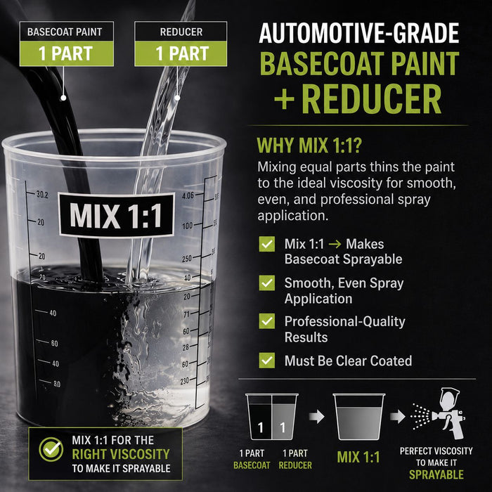 LiME LiNE Clear basecoat, Intercoat binder 1 Quart / 1 Gallon