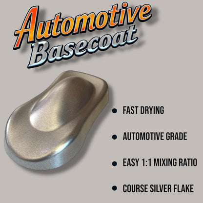 LiME LiNE Coarse Silver Basecoat 1 Quart / 1 Gallon