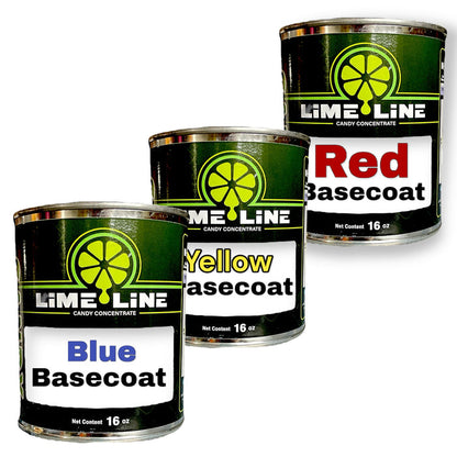 LiME LiNE Solid Primary Pack Basecoats 3 Pints