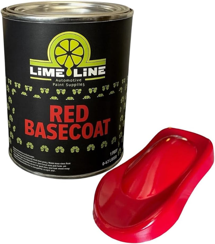 LiME LiNE Solid Red Basecoat 1 Pint
