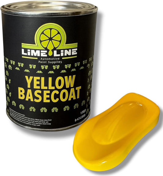 LiME LiNE Solid Yellow Basecoat 1 Pint