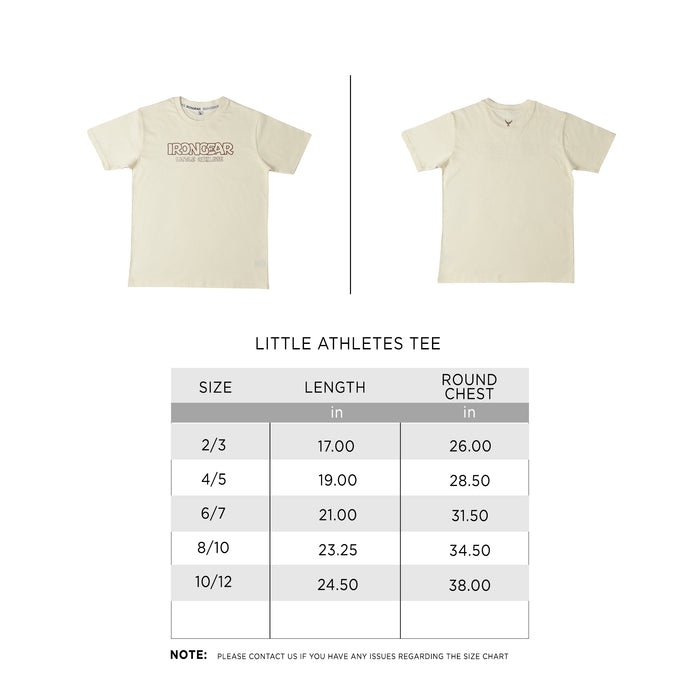 Little Athletes Tee - IRONGEAR Fitness