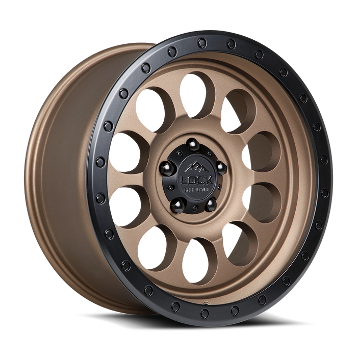 Lock Off-Road Wheels 50CAL Matte Desert Bronze